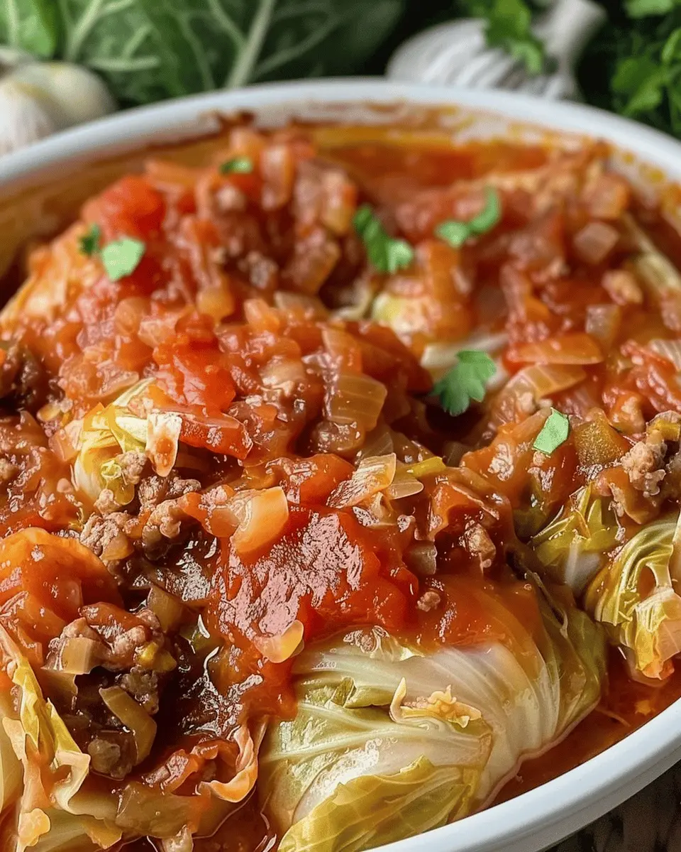 Slow Cooker Unstuffed Cabbage Rolls: Easy Comfort Food Delight