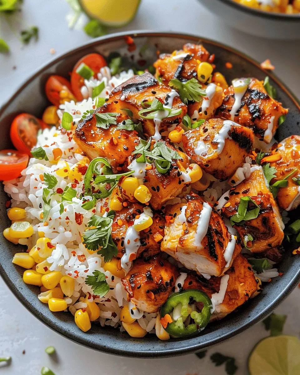 Street Corn Chicken Rice Bowl: Easy, Flavorful Comfort Food