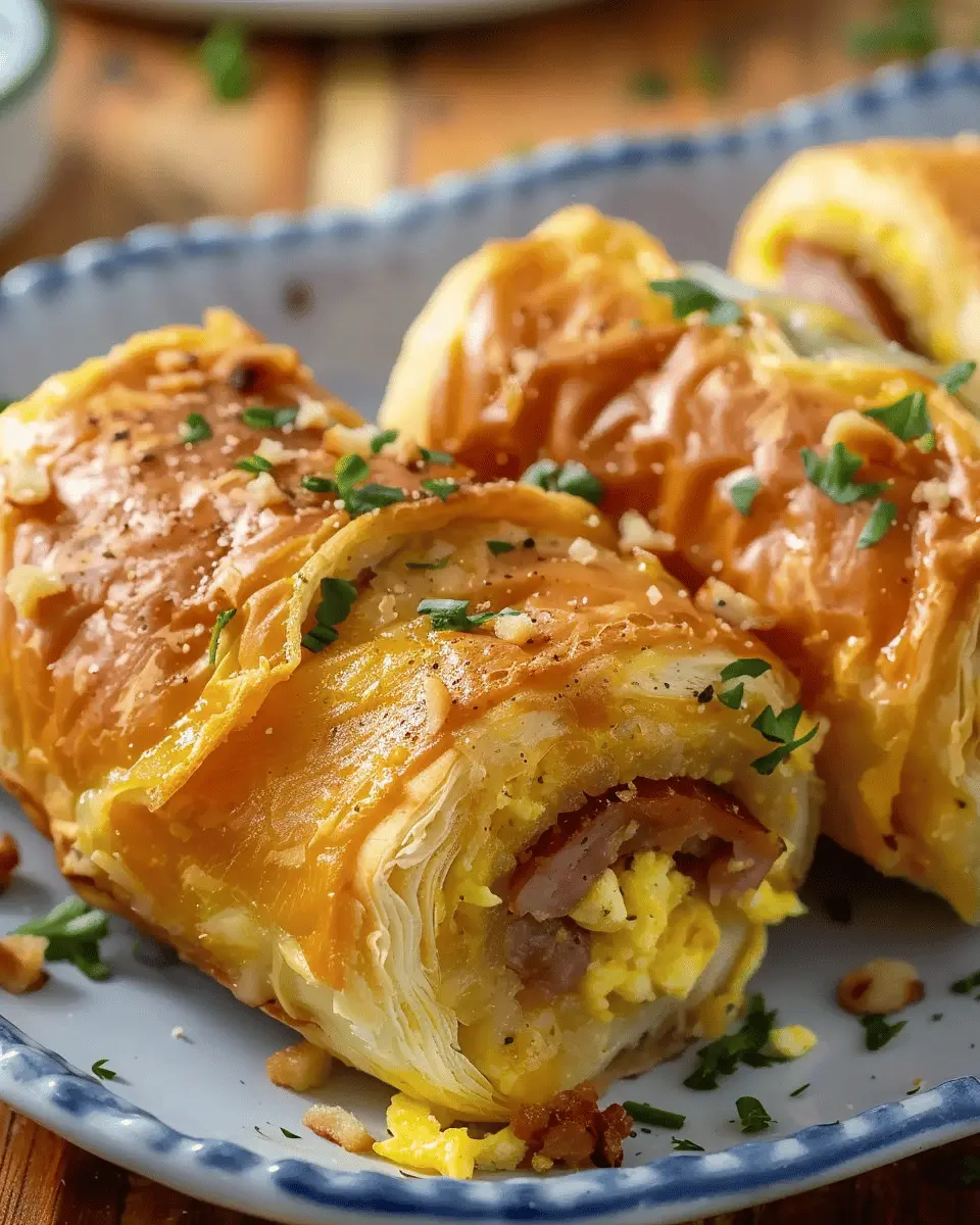 Sausage Egg Breakfast Roll-Ups – Easy Turkey Bacon Delight