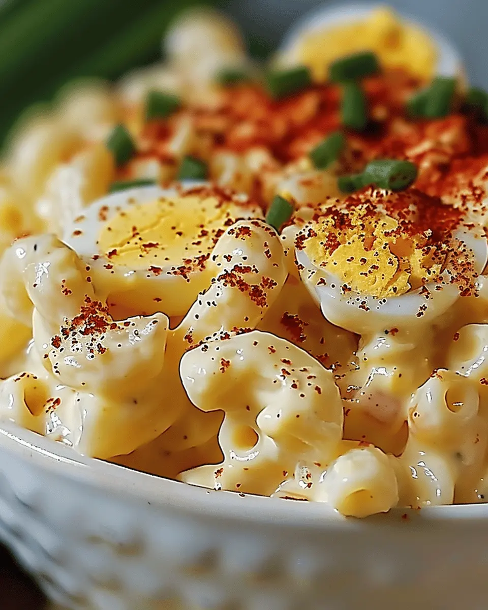 Deviled Egg Macaroni Salad: The Best Creamy Twist for Picnics