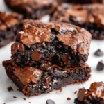 The BEST Fudgy Chewy Brookies