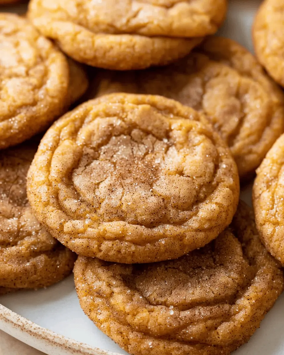 Chewy Pumpkin Snickerdoodle Cookies: The Best Fall Treat Experience