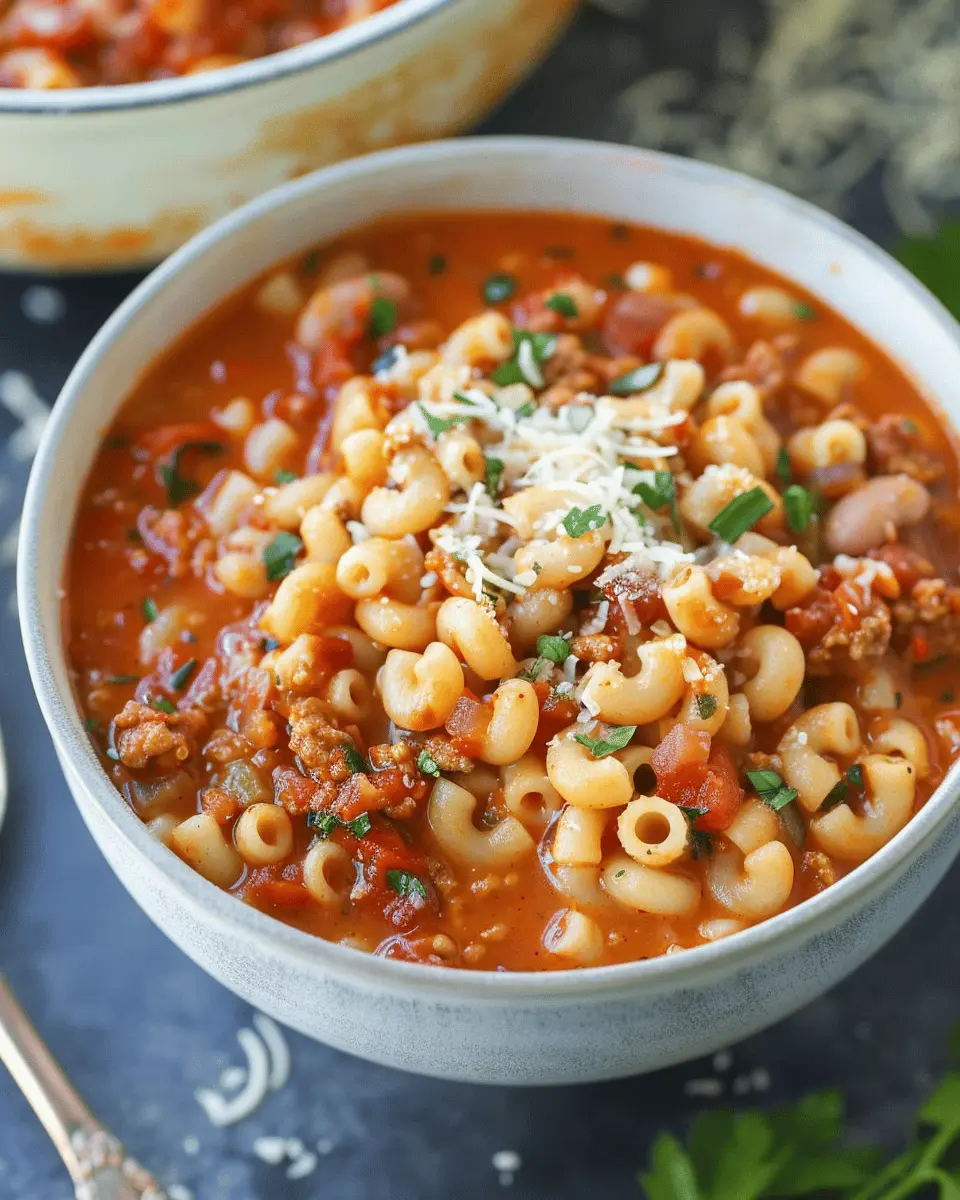 Best Pasta Fagioli Recipe: A Hearty Twist with Turkey Bacon