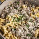 The Best Hamburger Stroganoff Recipe