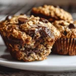 Fearless 3-Day Oatmeal Chocolate Chip Breakfast Muffins