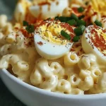 Deviled Egg Macaroni Salad
