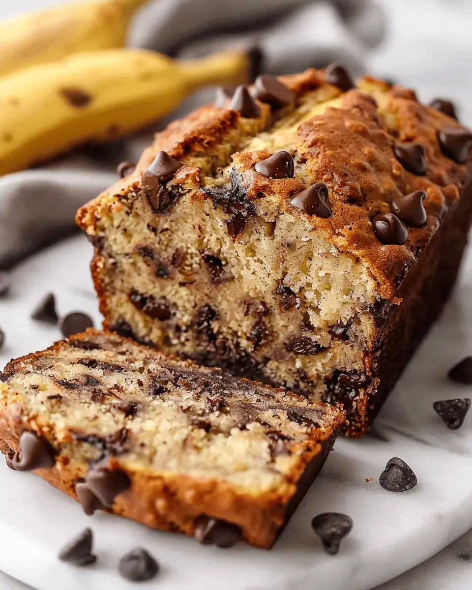 Super Moist Chocolate Chip Banana Bread for Indulgent Weekends