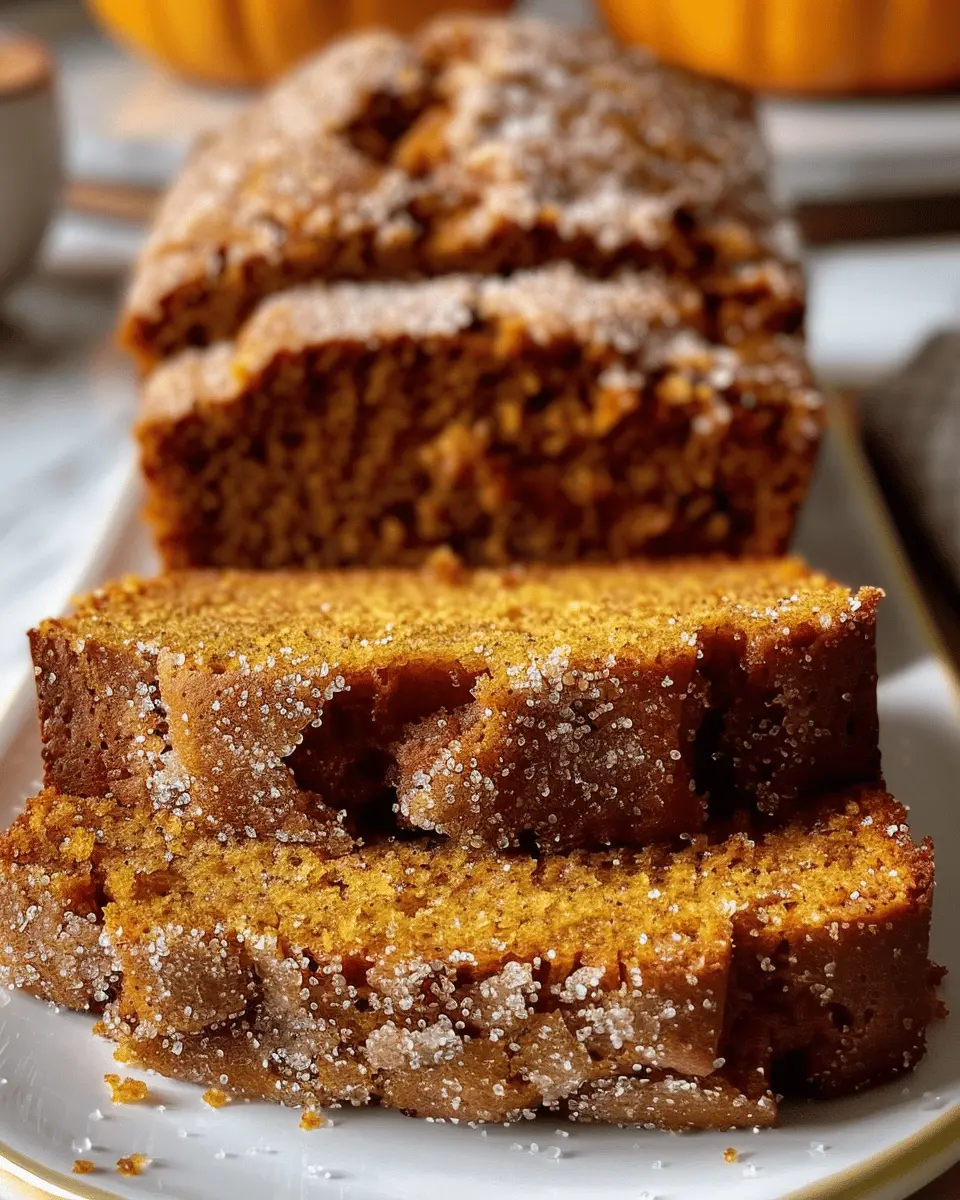 Best Cinnamon Sugar Pumpkin Bread Recipe for Cozy Fall Mornings