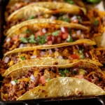 Crispy Baked Beef Tacos