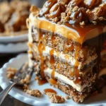 Caramel Toffee Crunch Cake