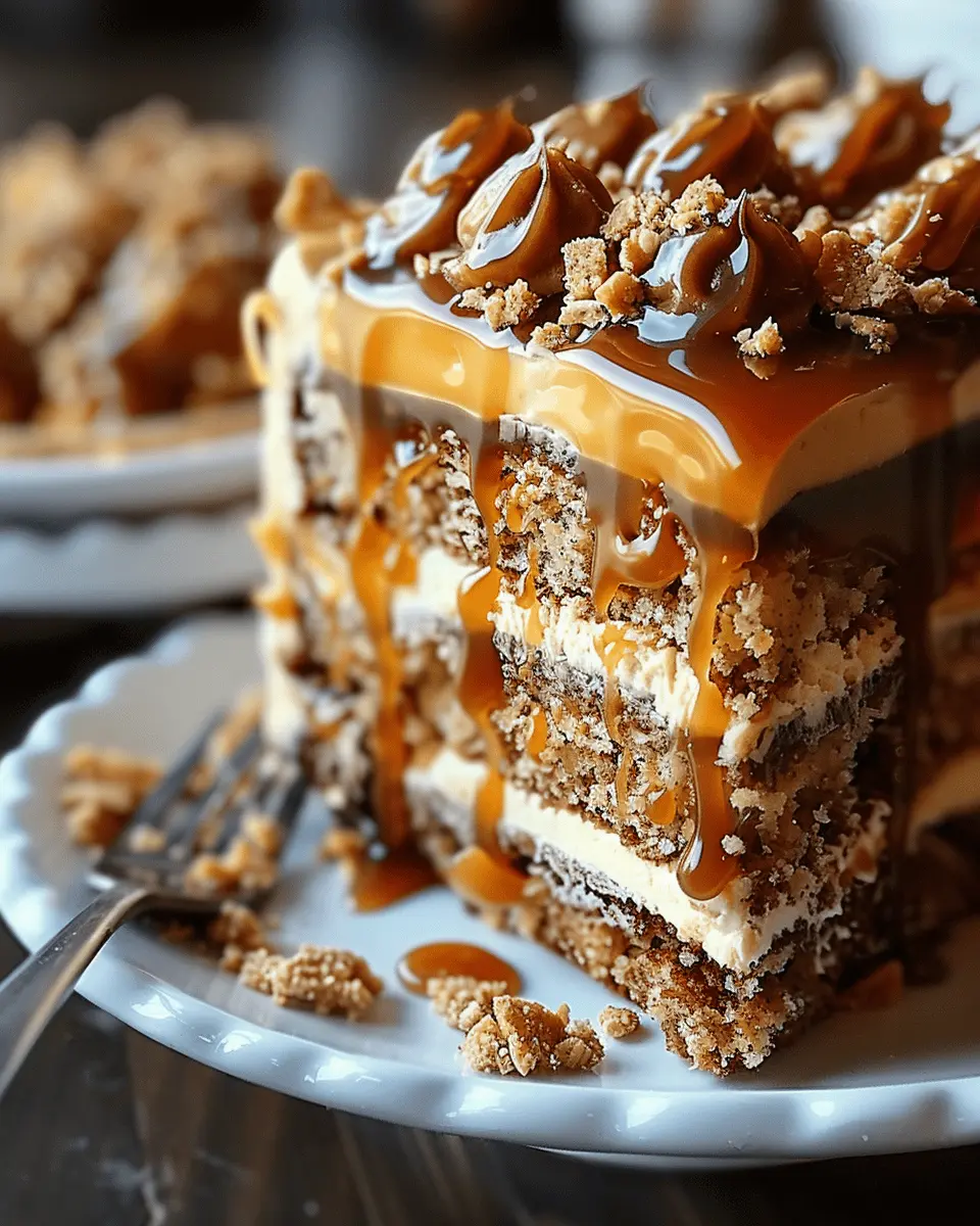 Caramel Toffee Crunch Cake: The Indulgent Treat You Need
