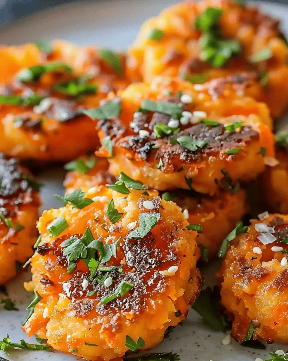 Crispy Smashed Carrots Bites: Easy Delight for Any Meal