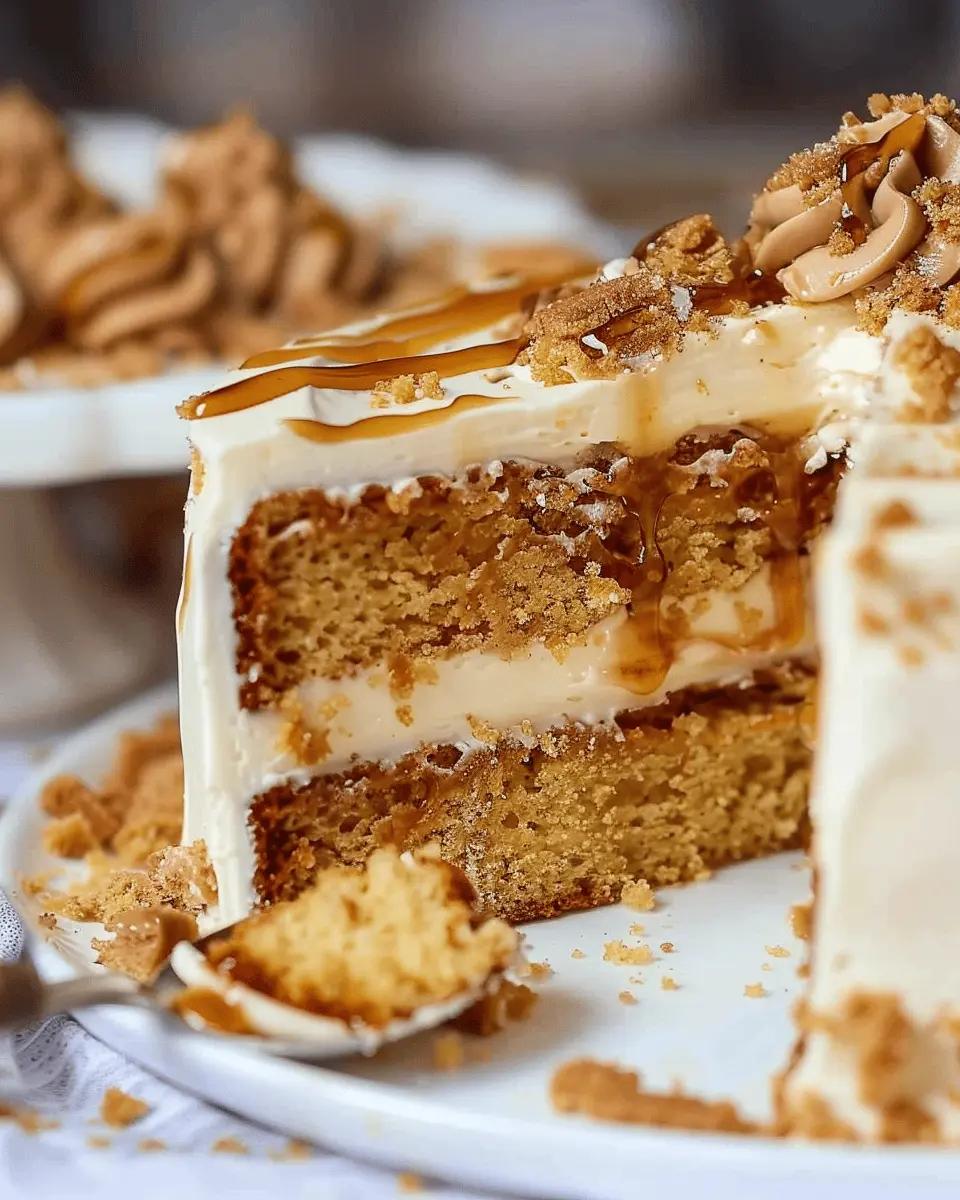 Biscoff Cake Bliss: Easy Recipe for Homemade Indulgence
