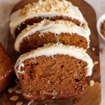 Pumpkin Bread with Cream Cheese Frosting