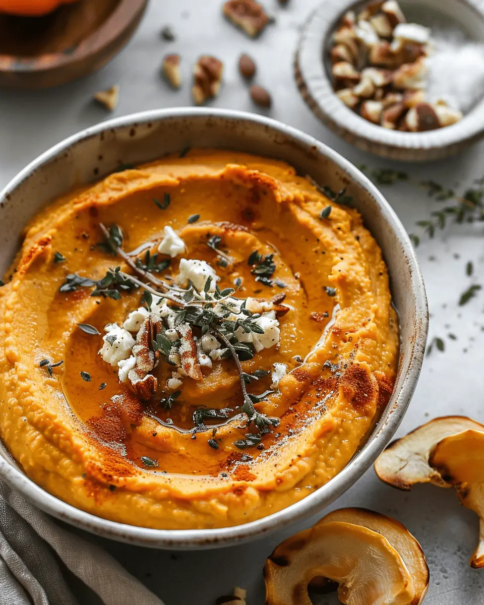 Pumpkin Whipped Feta Dip: Easy & Indulgent Fall Flavor Delight