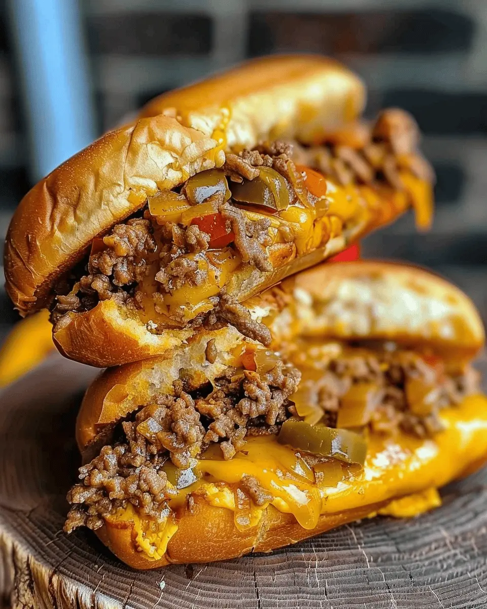 Philly Cheese Steak Sloppy Joes: Easy, Indulgent Family Dinner