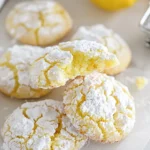 Lemon Crinkle Cookies