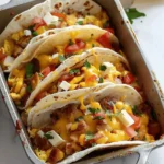 Tasty Baked Breakfast Tacos