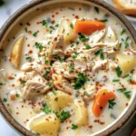Crockpot Creamy Chicken and Potato Soup