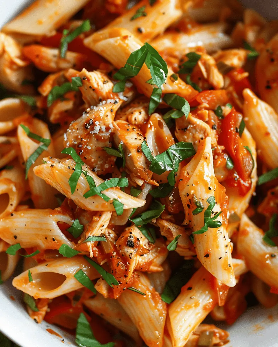 Spicy Chicken Arrabbiata Pasta: A Boldly Flavorful Twist