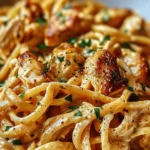 the best Cowboy Butter Chicken Linguine
