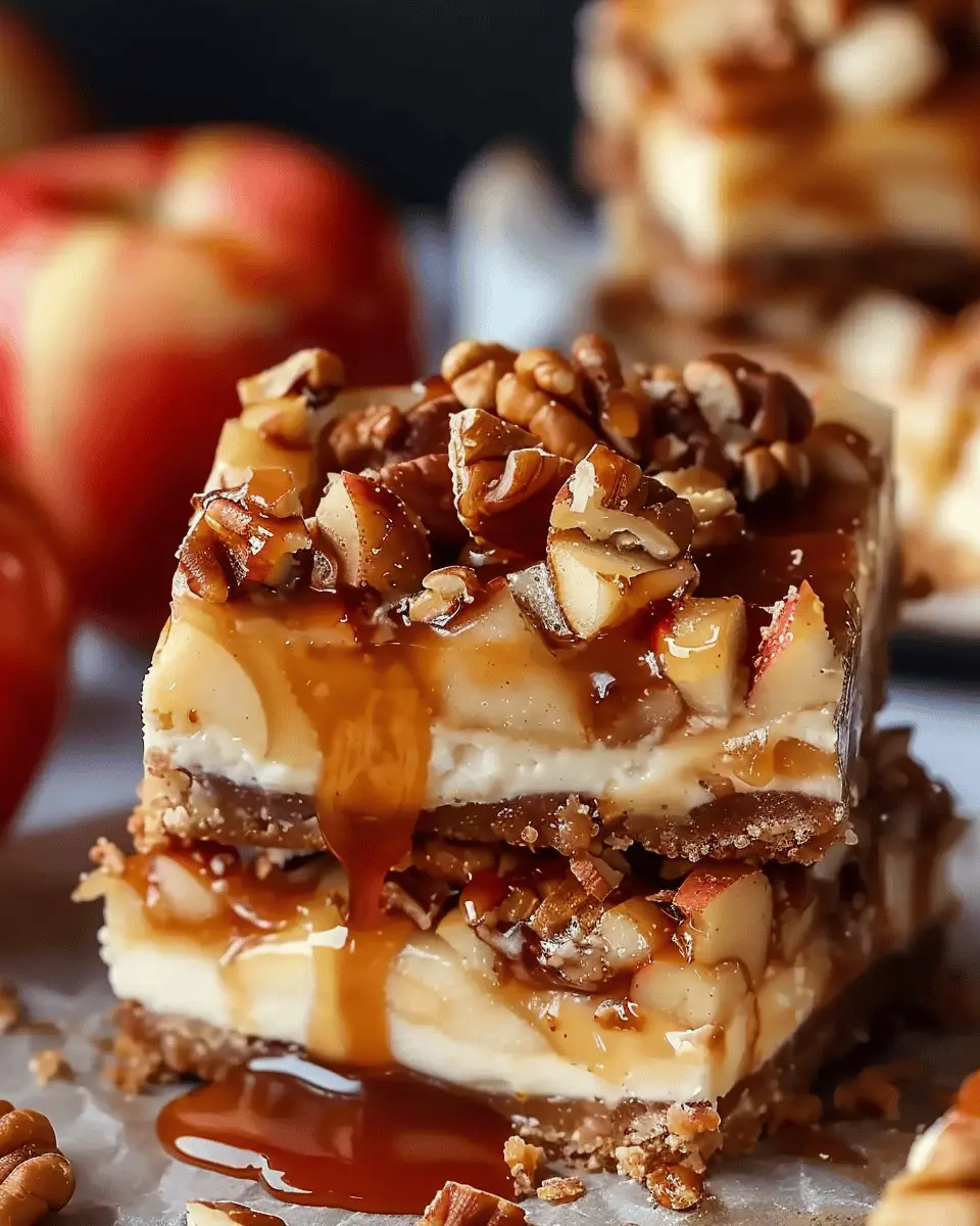Caramel Apple Cheesecake Bars: Easy, Indulgent Dessert to Delight