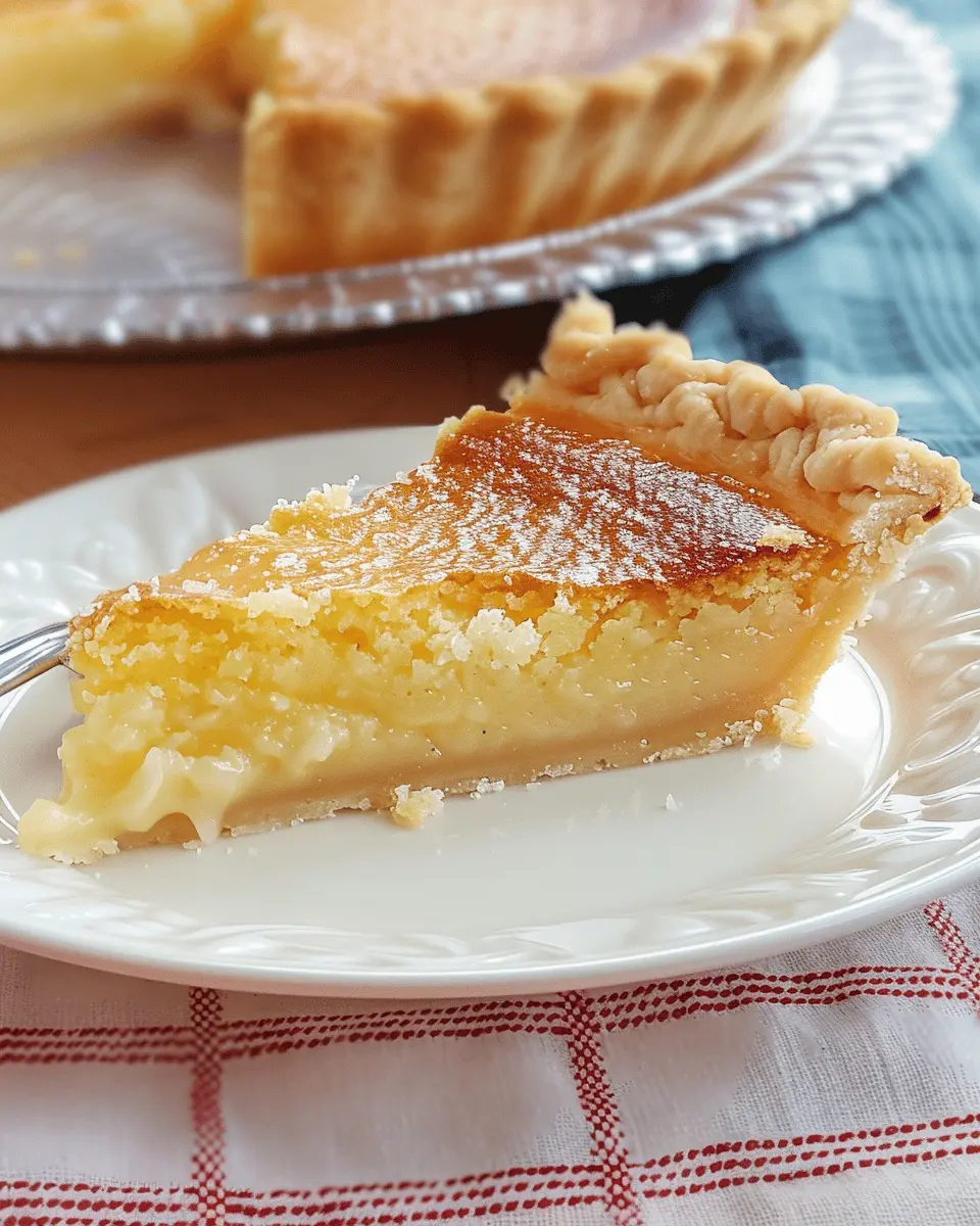 Lemon Sponge Pie: The Best Easy Recipe for a Refreshing Treat