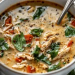 Crockpot Marry Me Chicken Soup