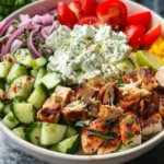 Greek Chicken Bowls