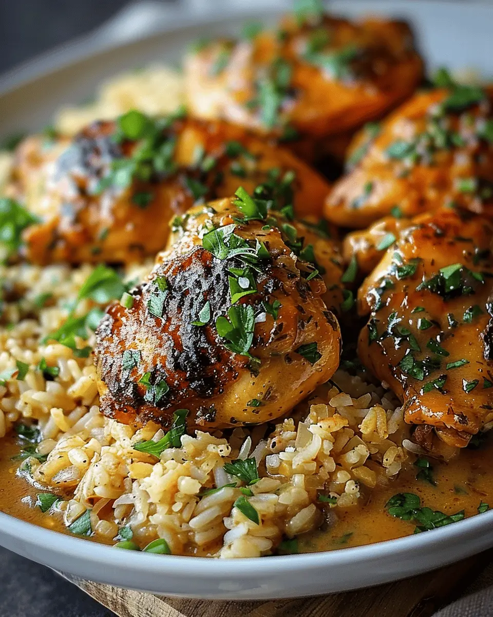 Best Smothered Chicken and Rice: A Family Favorite Comfort Dish