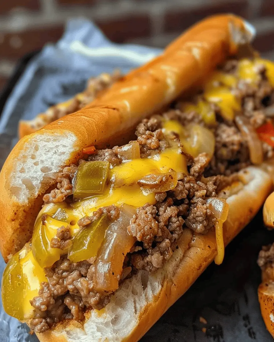 Philly Cheese Steak Sloppy Joes: Easy, Indulgent Comfort Food