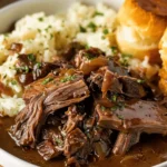 Slow Cooker Beef Manhattan