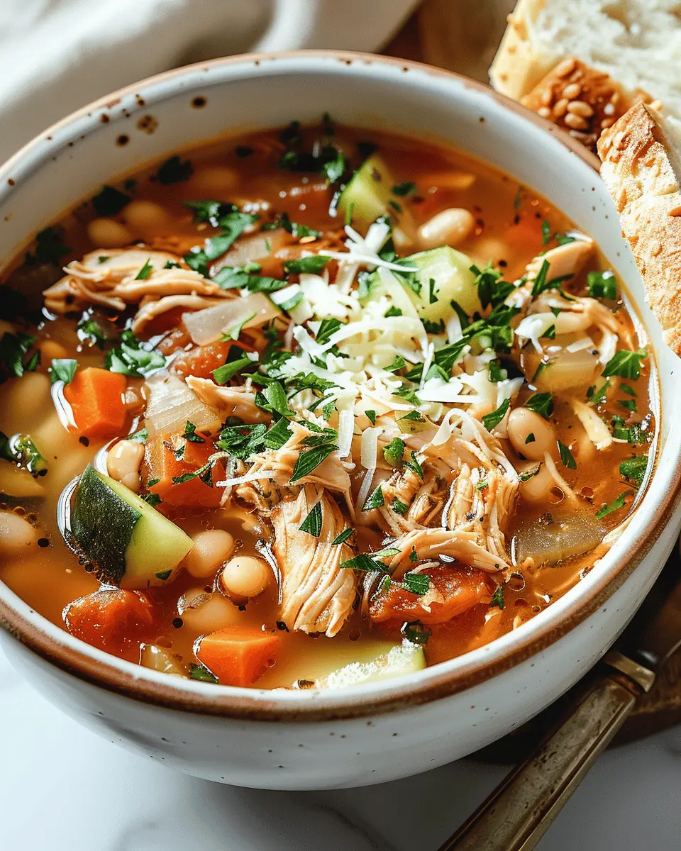 Crockpot Chicken Minestrone: A Cozy and Easy Homemade Delight