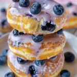 Baked Blueberry Donuts