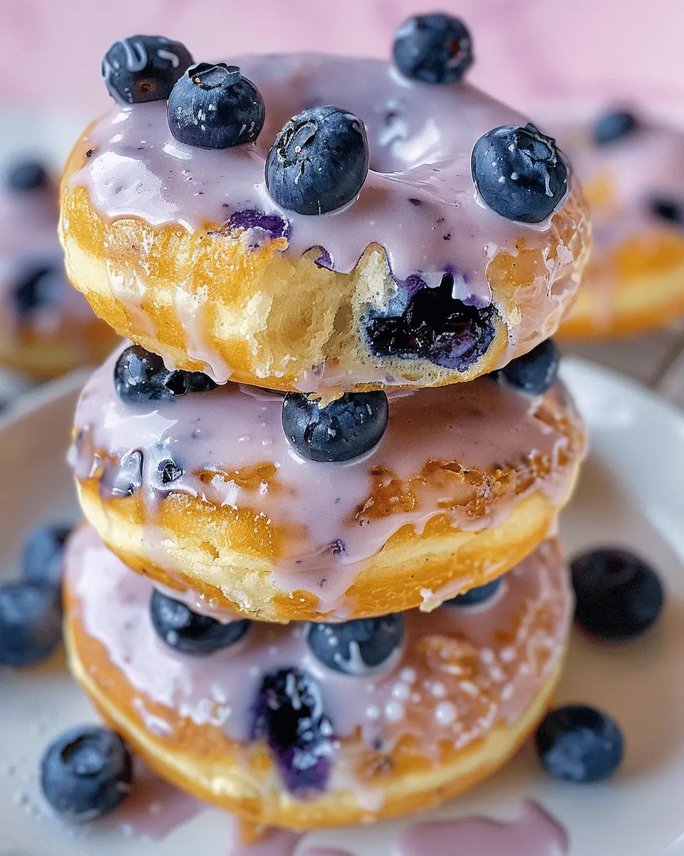 Baked Blueberry Donuts: Easy Indulgence for Your Breakfast Table