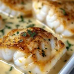 Baked Cod in Coconut Lemon Cream Sauce: A Quick and Flavorful Weeknight Dinner