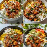 Street Corn Chicken Rice Bowl