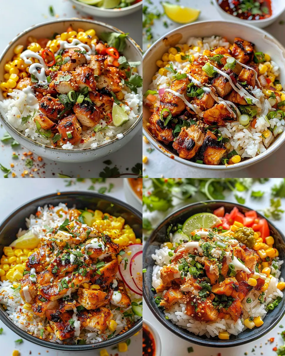 Street Corn Chicken Rice Bowl: The Best Comfort Food Delight