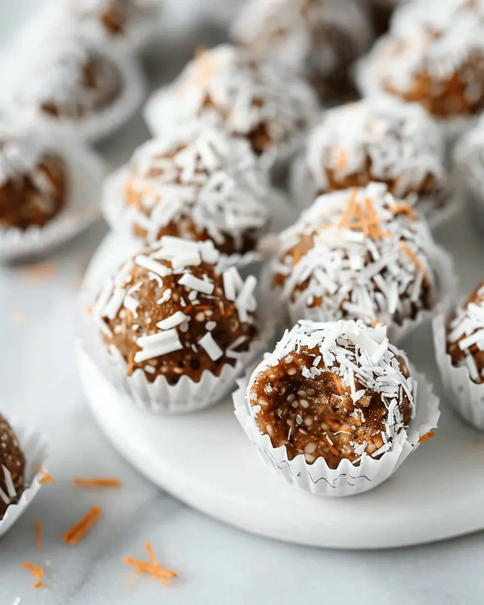 Carrot Cake Energy Balls: Easy, Delicious Treats for All Ages