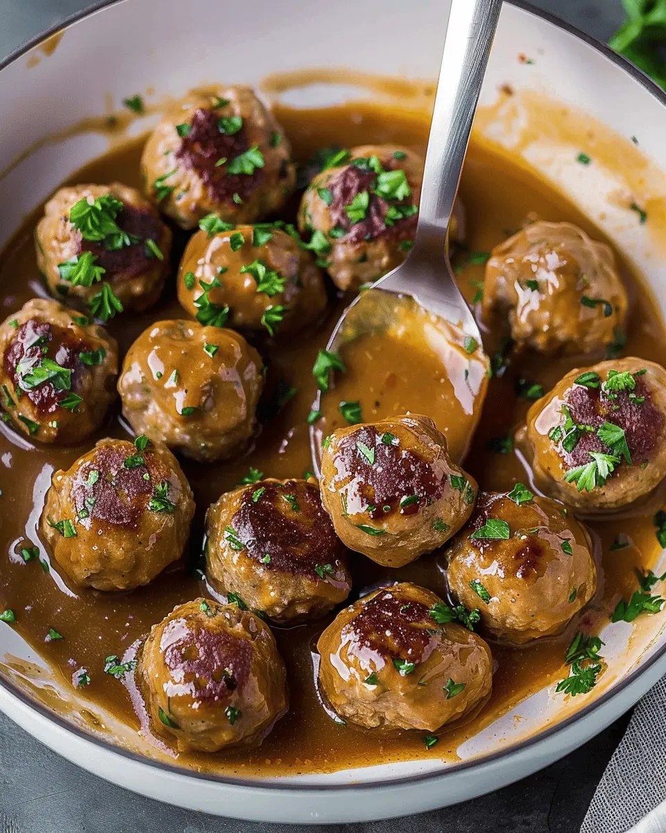 Swedish Meatballs Recipe: Indulgent Comfort with Turkey Bacon