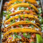 Oven-Baked Cheesy Tacos (Crispy & Loaded) You’ll Love
