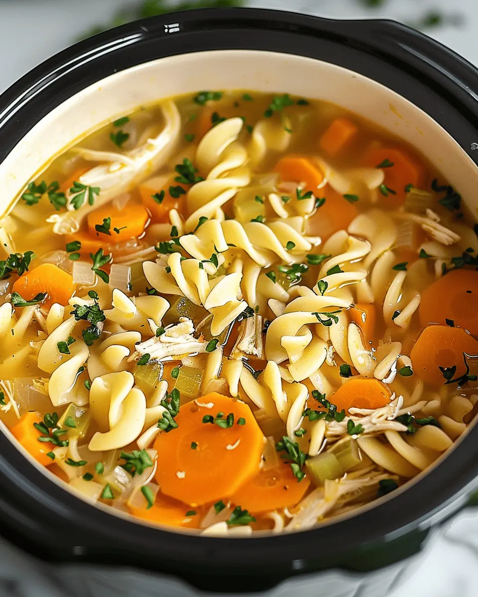 Crockpot Chicken Noodle Soup: The Easy Comfort Food You’ll Love