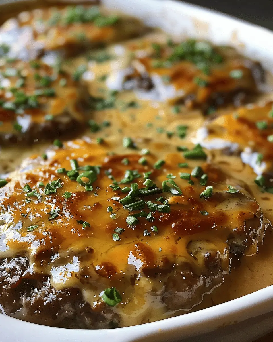 Amish Hamburger Steak Bake: Easy Comfort Food for Family Nights
