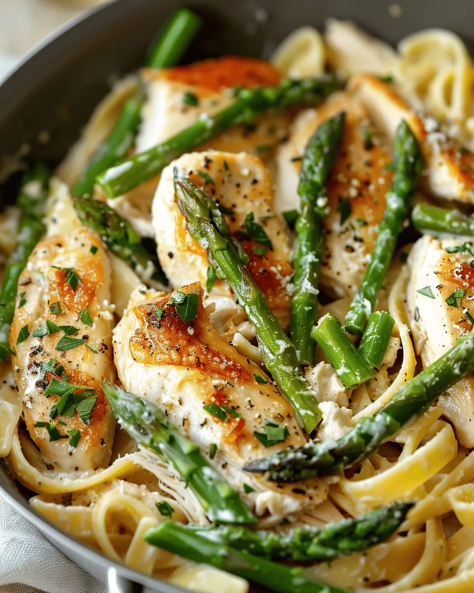 Chicken and Asparagus Pasta: A Quick and Delicious Weeknight Meal