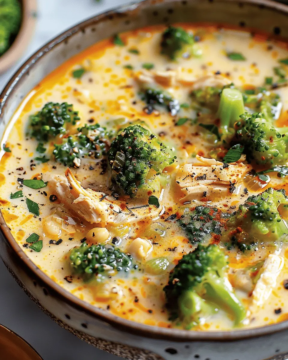 Crockpot Cheesy Chicken Broccoli Soup: The Easy Comfort Dish