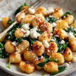 Crispy Gnocchi With Spinach And Feta: A Childhood Memory In Flavor