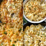 Slow Cooker Four Cheese Mac and Cheese