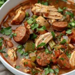 Crockpot Chicken and Sausage Gumbo