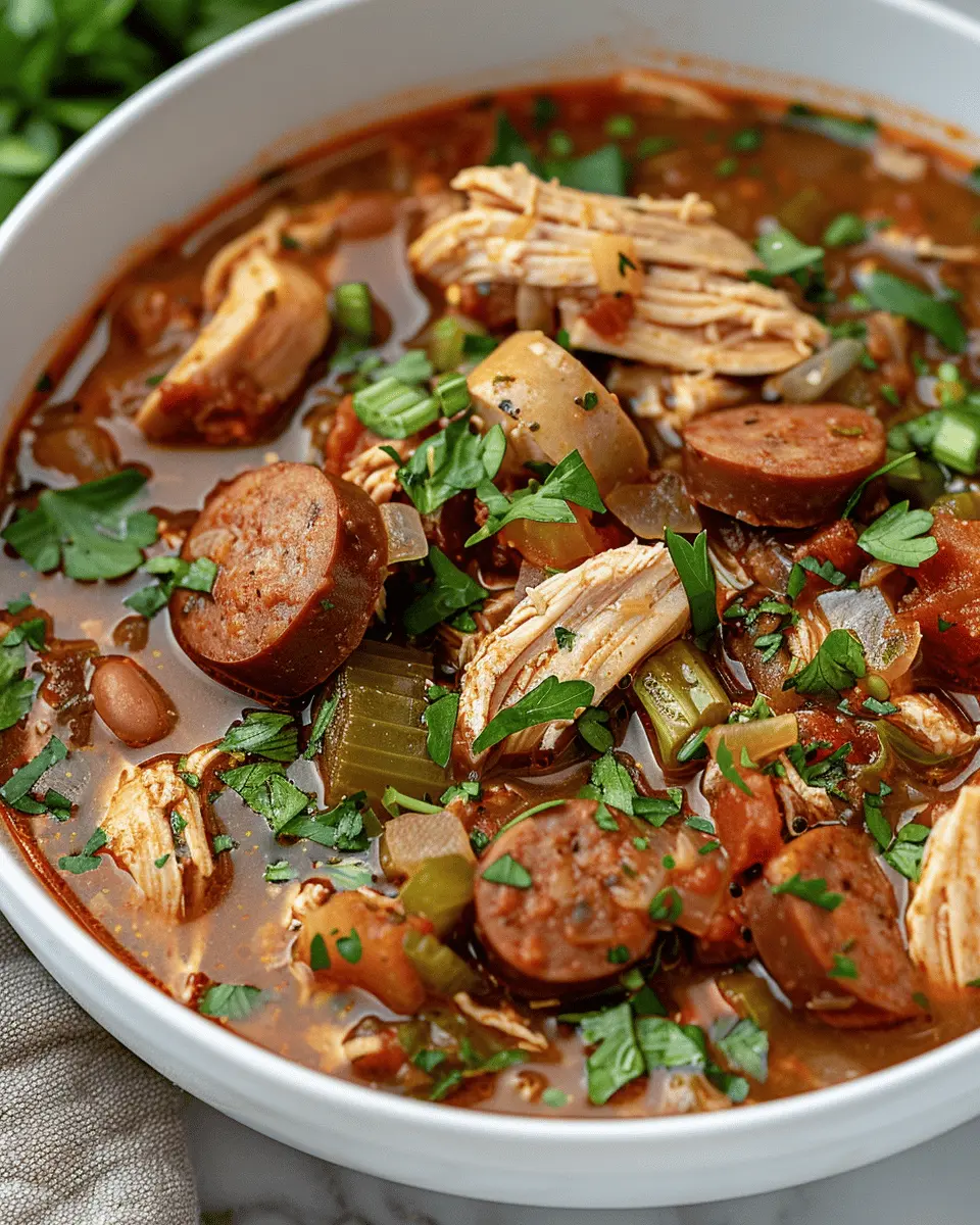 Crockpot Chicken and Sausage Gumbo: Easy, Flavorful Comfort Dish