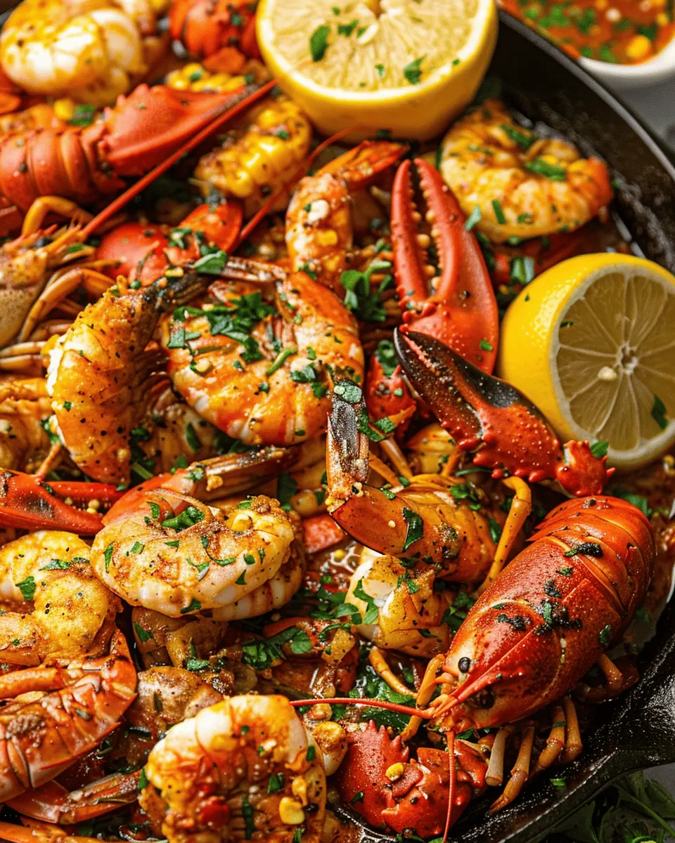 Cajun Seafood Boil Recipe: Indulgent Garlic Butter Delight
